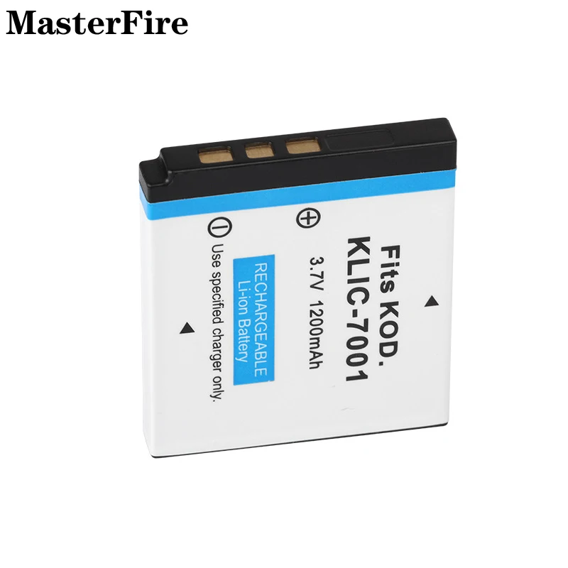 2-10 Uds KLIC-7001 K7001 3,7 V 1200mah batería de repuesto para KODAK EasyShare M753 Zoom, V610, V570, M893 IS, M853 Zoom Cell