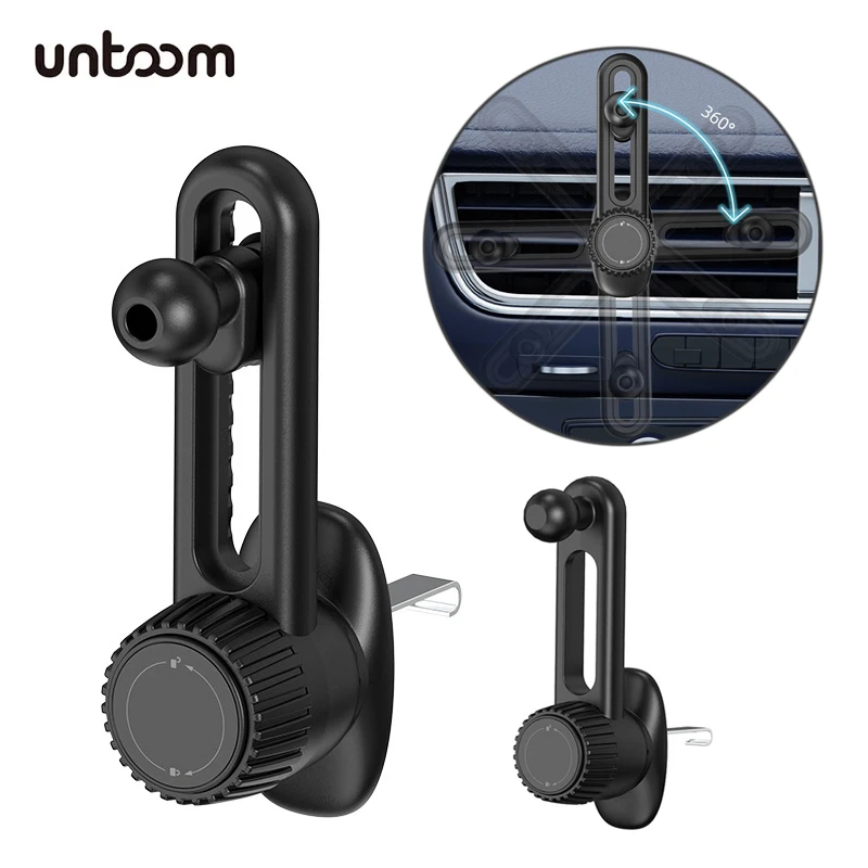 Universal 17mm Ball Head Base Car Air Vent Clip For Car Phone Holder Stand 360° Rotation Car Mount Phone Bracket Accessories