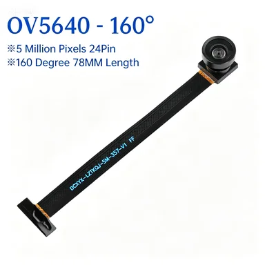 New 1280*720 HD 78MM OV5640 Camera Module 68 72 120 160 Degree Auto Focus AF 5 Million Pixels 24PIN DVP MIP I Interface Cam