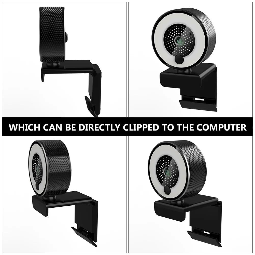 

5mp 2K Rotatable Live Streaming Webcam Premium ABS Material 3 Gears Adjustable Ring Fill Light USB 3.0 Interface Aluminum Alloy