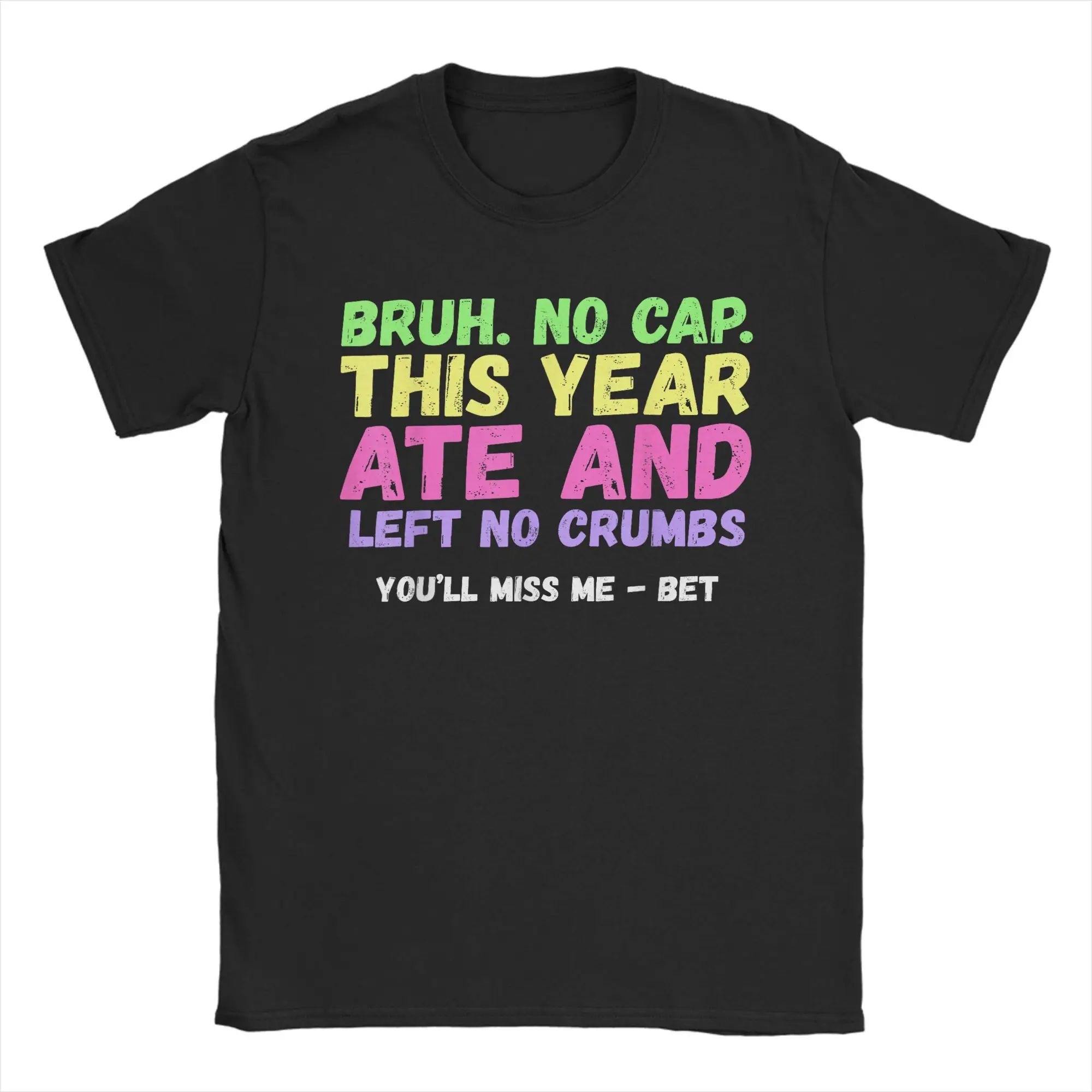 

Gen A Slang Bruh Teachers Happy Last Day of School Men T Shirt Tee Shirt Short Sleeve Crewneck T-Shirt Cotton Party Clothes