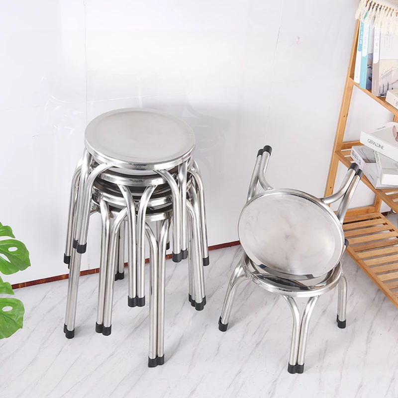 Modern Bar Stools Salon Equipment Furniture Home Step Stool Portable FLazy Chair Living Room Meuble Salon Chairs Metal Small