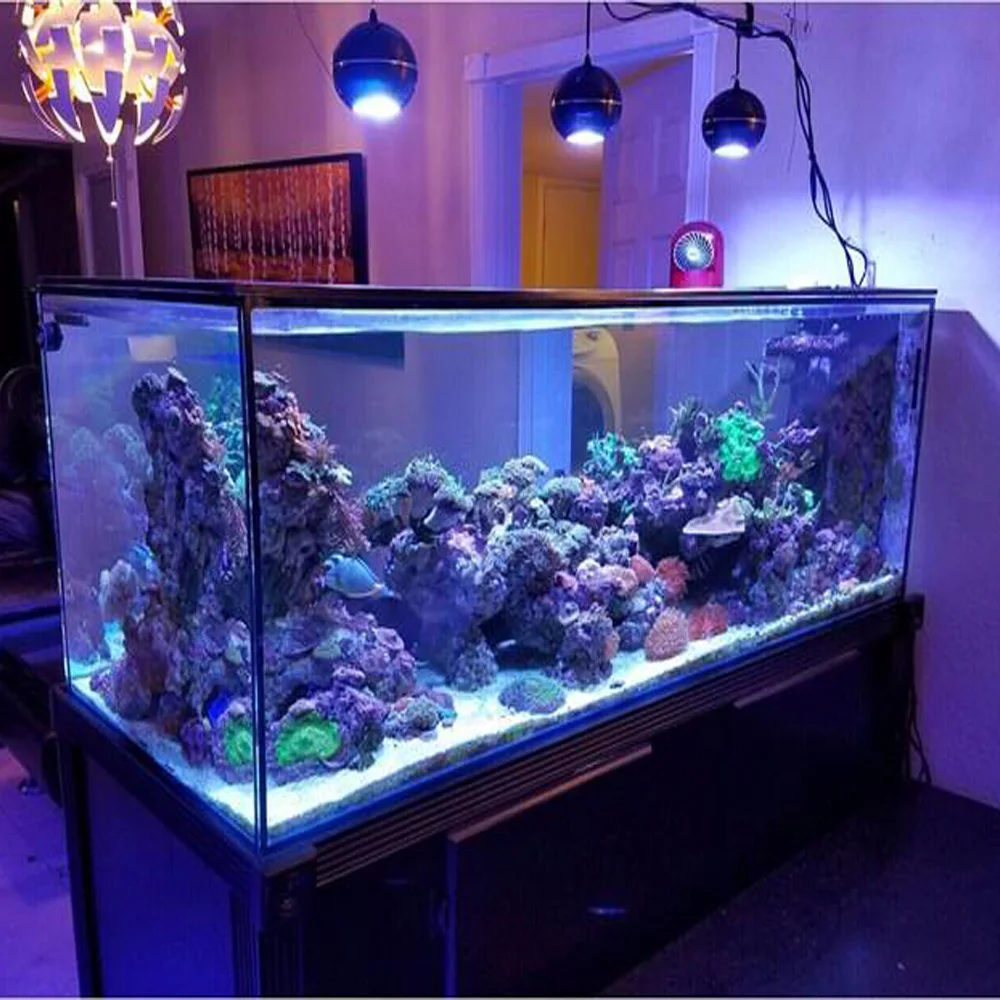 

2023 Newest 90-120cm WIFI Functional Thunder Led Aquarium Lamp Full Spectrum Led Aquarium Light Coral Reef