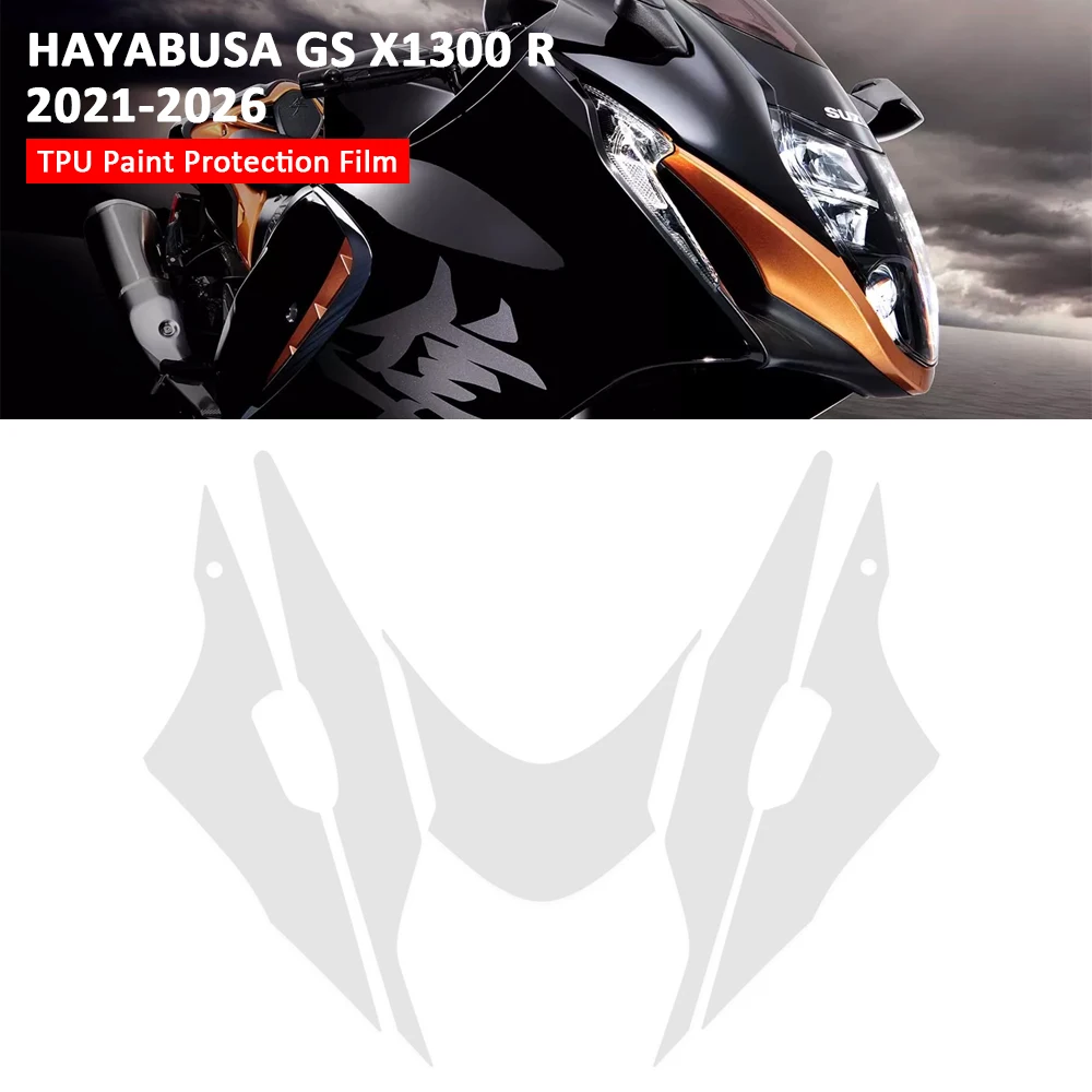 PPF Motorcycle TPU Protective Film GSX1300R 2026 Accessories For Suzuki Hayabusa GSX 1300 R Fairing Anti-scratch Protective Film