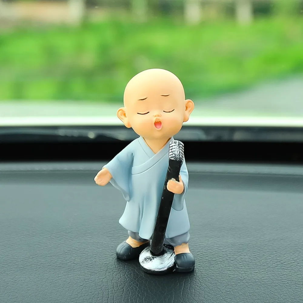 

Resin Monks Action Figure Monk Decoration Band Figurines Car Ornaments Statues Figure Doll Monks Dolls DashBoard Voiture