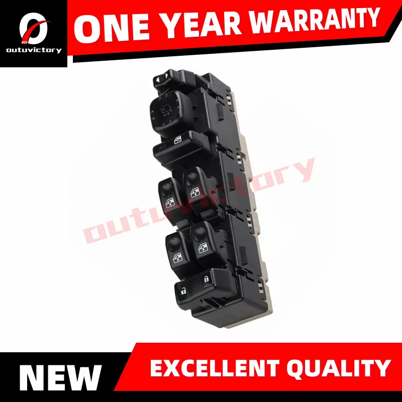 15883319 DWS-394 Power Window Switch for Hummer H2 Chevrolet Suburban Avalanche GMC Yukon Sierra 2003-2006 Front Driver Switch