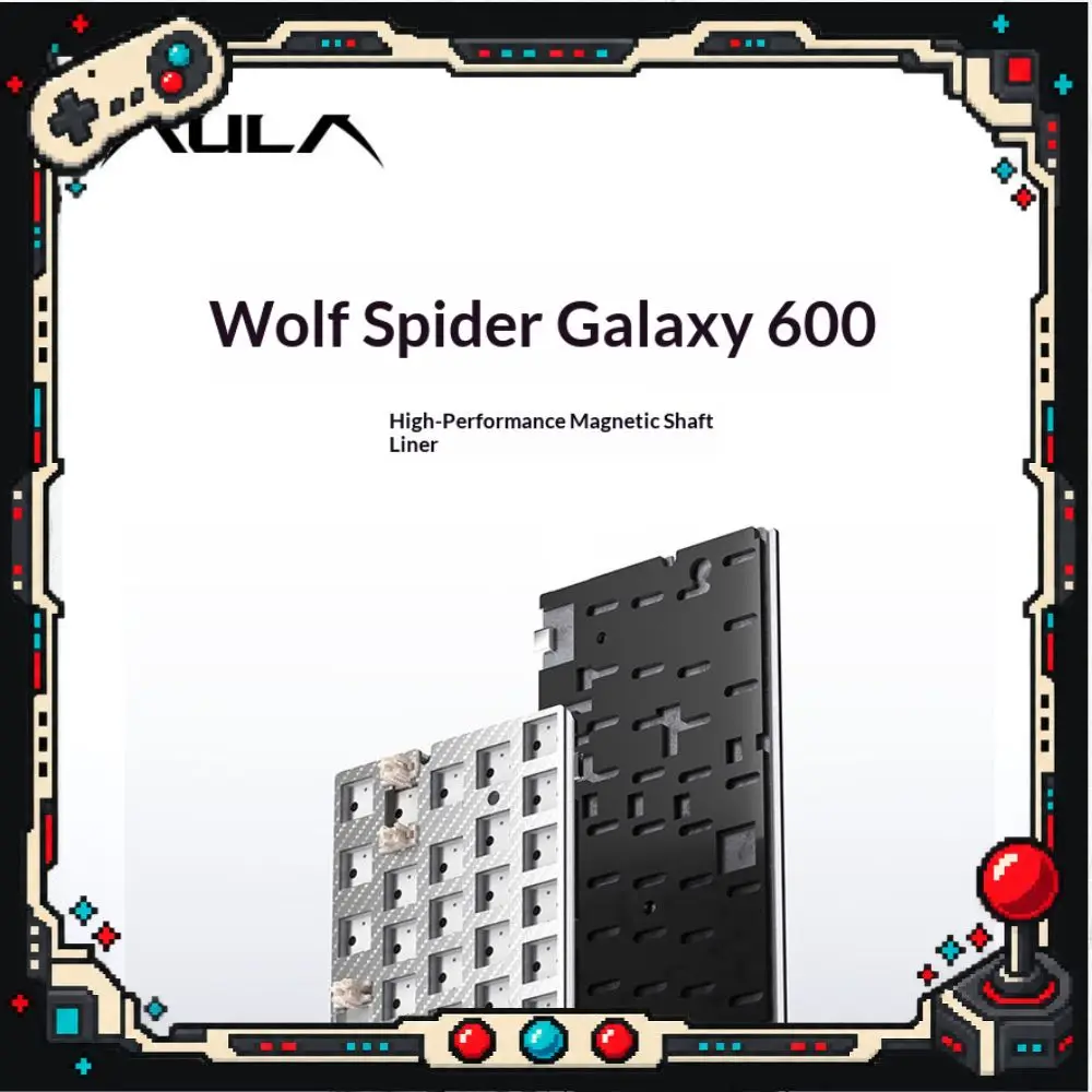AULA Galaxy600/66/60 Gemini Magnetic Axis Keyboard Inner Case PCB 1.5mm Carbon Fiber Positioning Plate Set Keyboard Accessory