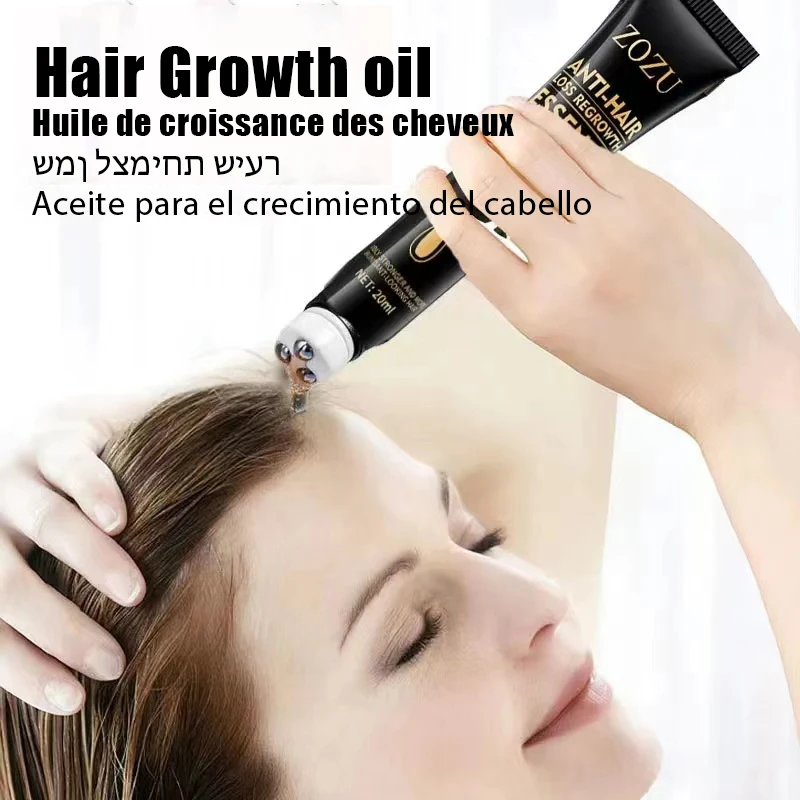 

Hair Growth Serum Spray Biotin Ginger Anti Hair Loss Nourish Roots Repair Scalp Prevent Baldness Beard Care Men Women