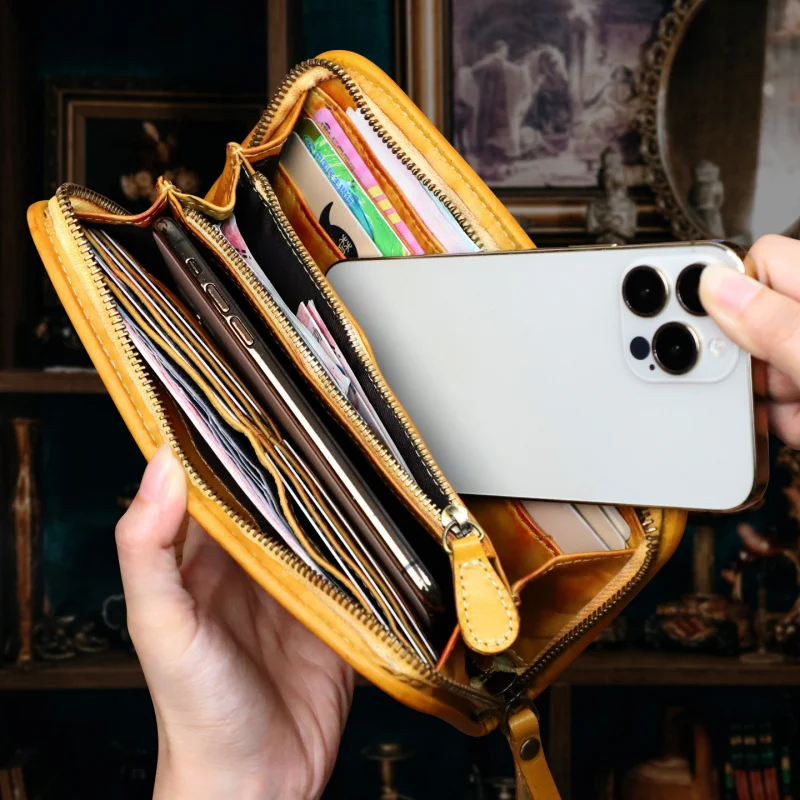 portefeuille-long-de-luxe-unisexe-en-cuir-de-vachette-veritable-vintage-avec-fermeture-eclair-pochette-pour-telephone-cartes-et-monnaie