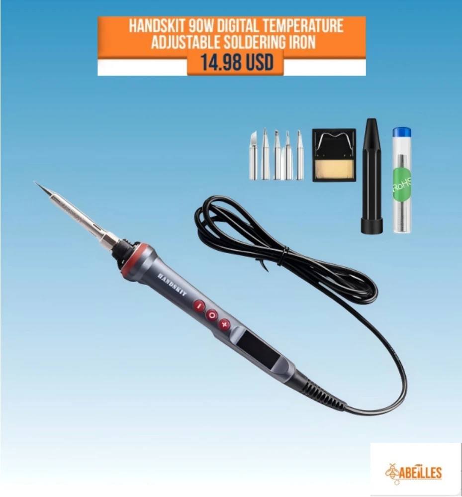 

Handskit 927 110/220 В 90 Вт цифровой паяльник с регулируемой температурой и аксессуарами