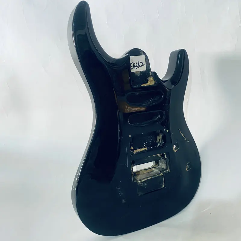 EB362 Electric Guitar Body Black Color SSH Guitar DIY Replace Custom Order Floyd Rose Tremolo Model