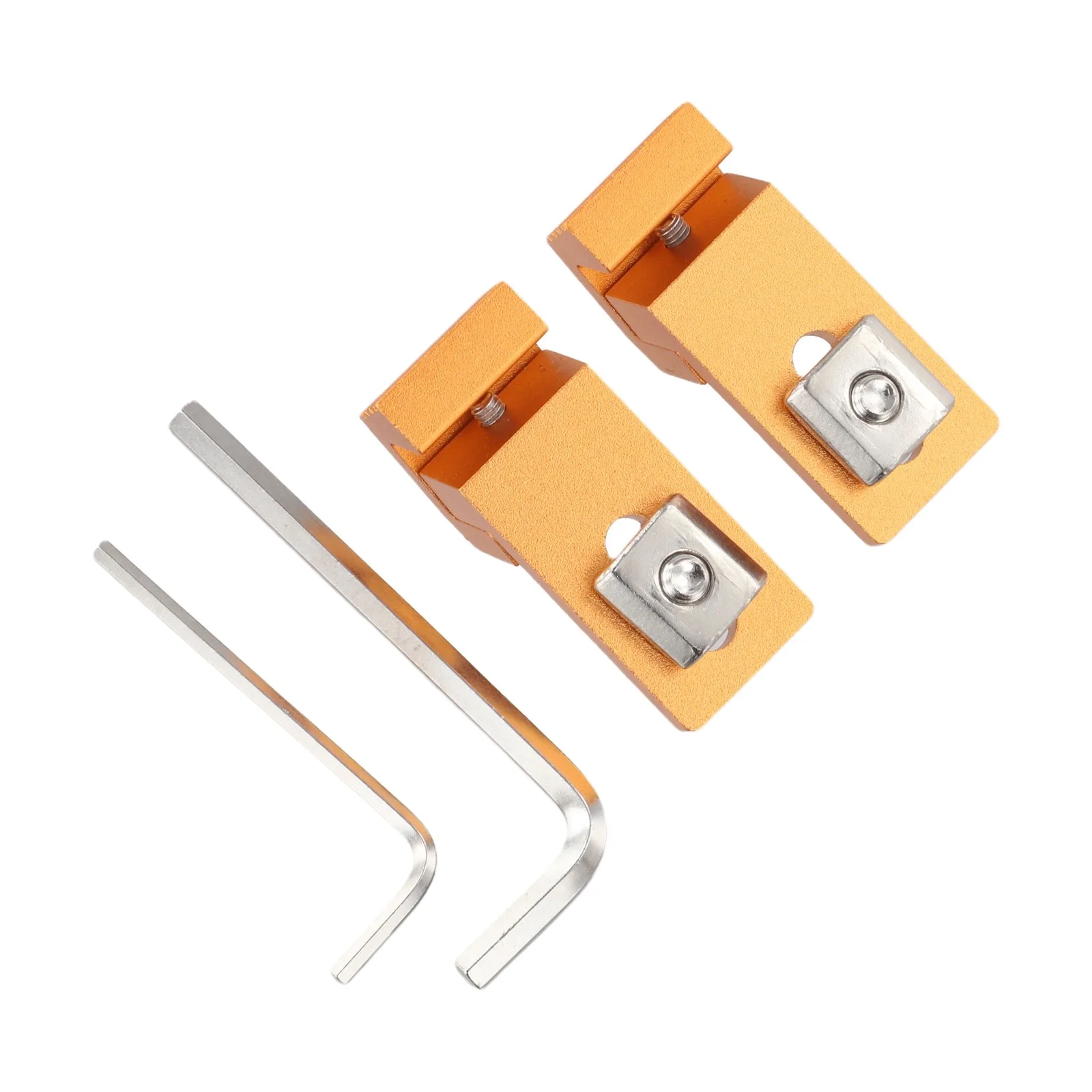 CNC Machining Applications CNC Side Clamps Holder 55x22x19 Mm Aircraft-Grade Aluminum Compact Clamping Solution
