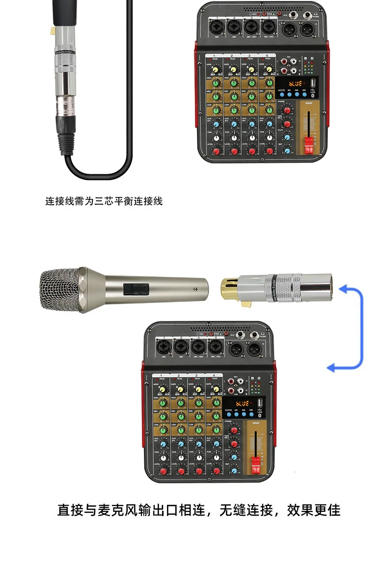 Dez itens TLF Xtuga 2024 Novidades Pré-amplificador de microfone em linha para microfones de fita dinâmicos e passivos Pré-amplificador
