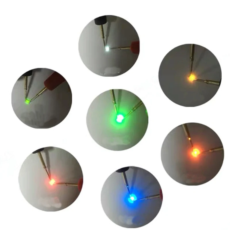 100 Stück 1206 Rot Rot Rot Rot Licht Highlight SMD LED 3216 Leuchtdiode Weißes Licht Gelb Blau Smaragdgrün Orange