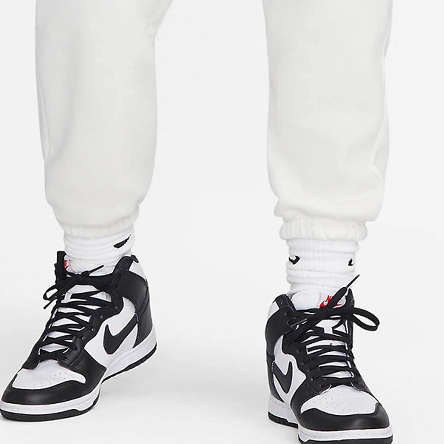 ملابس رياضية نسائية أصلية من Nike سراويل دافئة فضفاضة ومريحة من الصوف DQ5888-133 #3