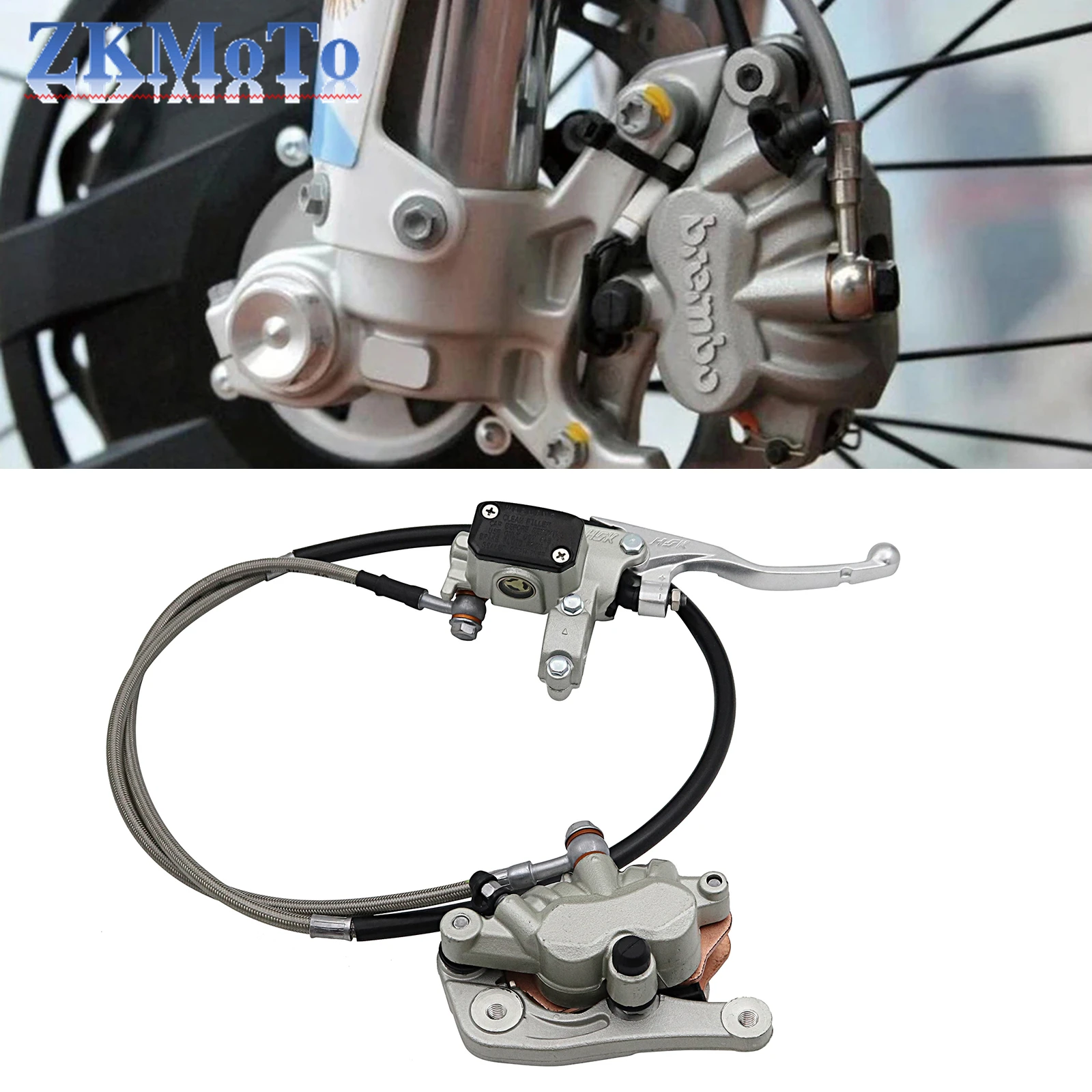 Motorcycle Front Brake Pump Caliper Set For KTM XCW XCFW EXC EXCF SX SXF XC XCF 6 Days TPI 125-500 530 For Husqvarna 2014-2023