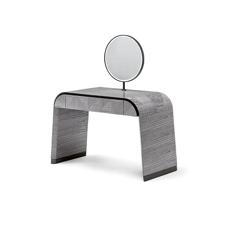 

Dresser integrated cabinet, high-end light luxury leather master bedroom dresser