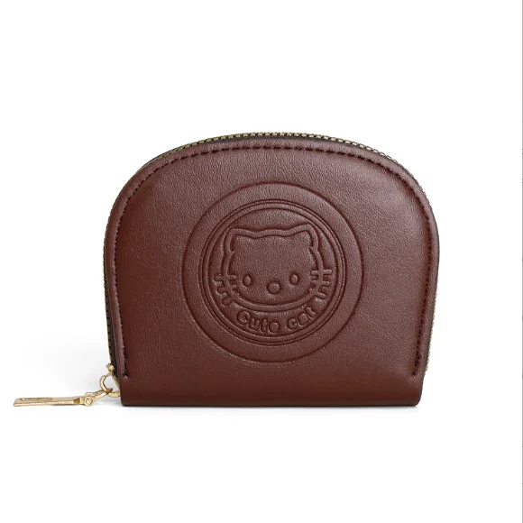 

new cute Hello Kitty Coin Purse Retro Card Bag With Box Fashion Id Storage Bag Carrying Mini Wallet Women Gift Girl Toy Custom