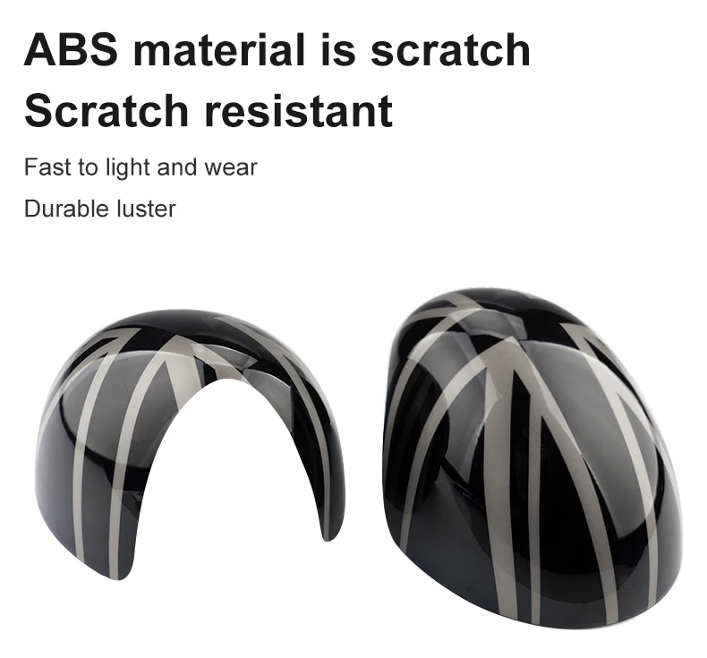 Auto Rückspiegel Gehäuse Shell Für Mini Cooper R55 R56 R57 R58 R59 R60 R61 ABS Auto Spiegel Außen Dekorative Zubehör – Detail 8