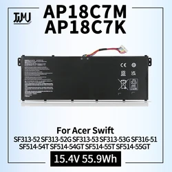 AP18C7M AP18C7K Battery for Acer Swift 3 SF313-52 SF313-52G SF313-53 SF313-53G SF316-51 5 SF514-54T SF514-54GT SF514-55T 55GT
