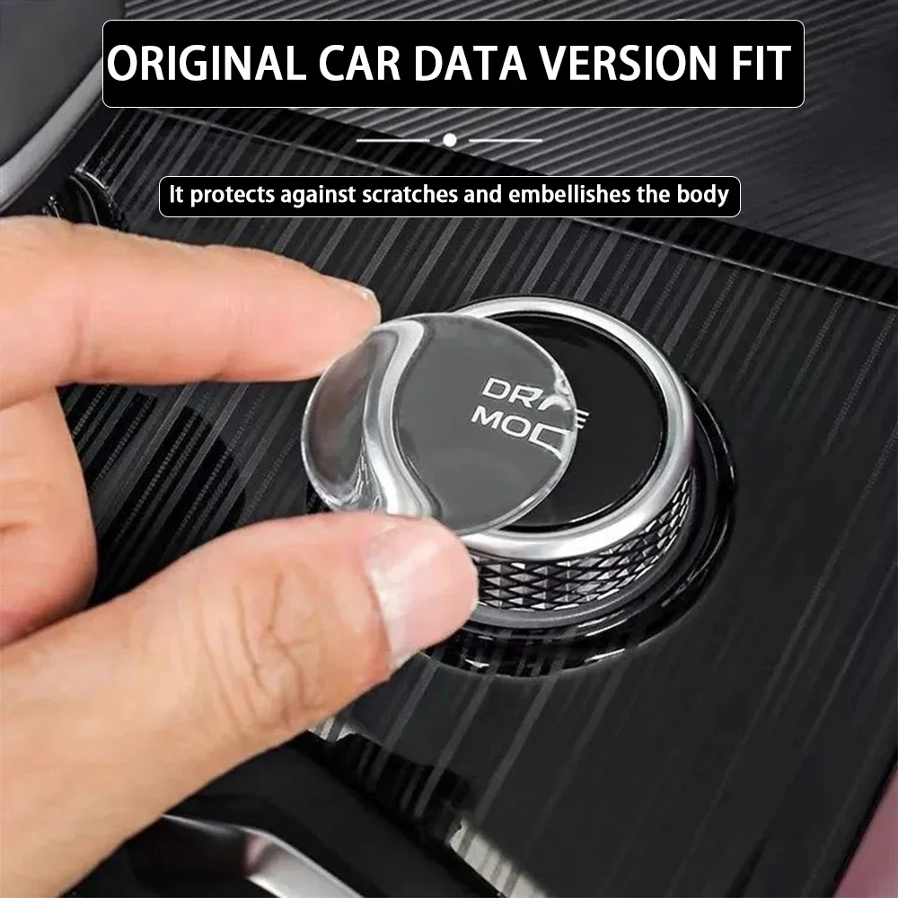 

New Start Rotating Button Protection Stickers Interior Accessories For GEELY Monjaro Xingyue L 2022 2023