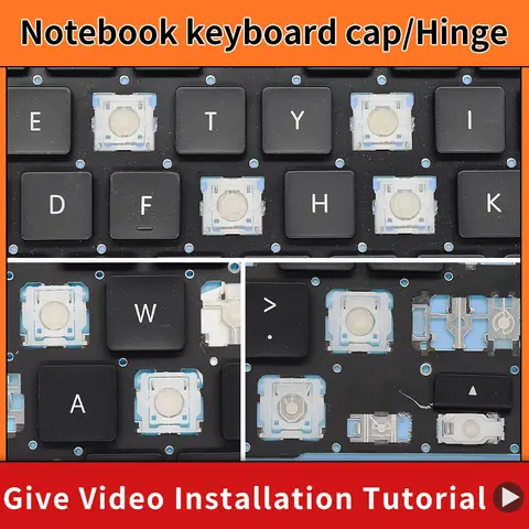 Vervanging Keycap Key cap & Schaarclip & Scharnier Voor Macbook Retina Air 13.3 A2289 A2251 A2141 A2179 A2337 MC 3598 2020 Toetsenbord