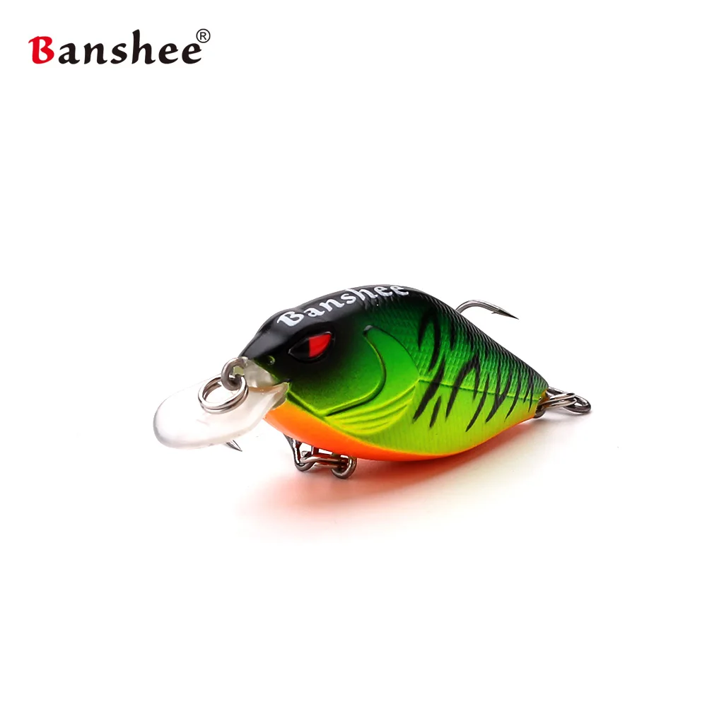 New 58mm 9g Rattle Sound Wobblers For Pike Bass Perch Snoop Shallow Diving Crankbaits Fishing Lure Artificial Hard Bait Cranks