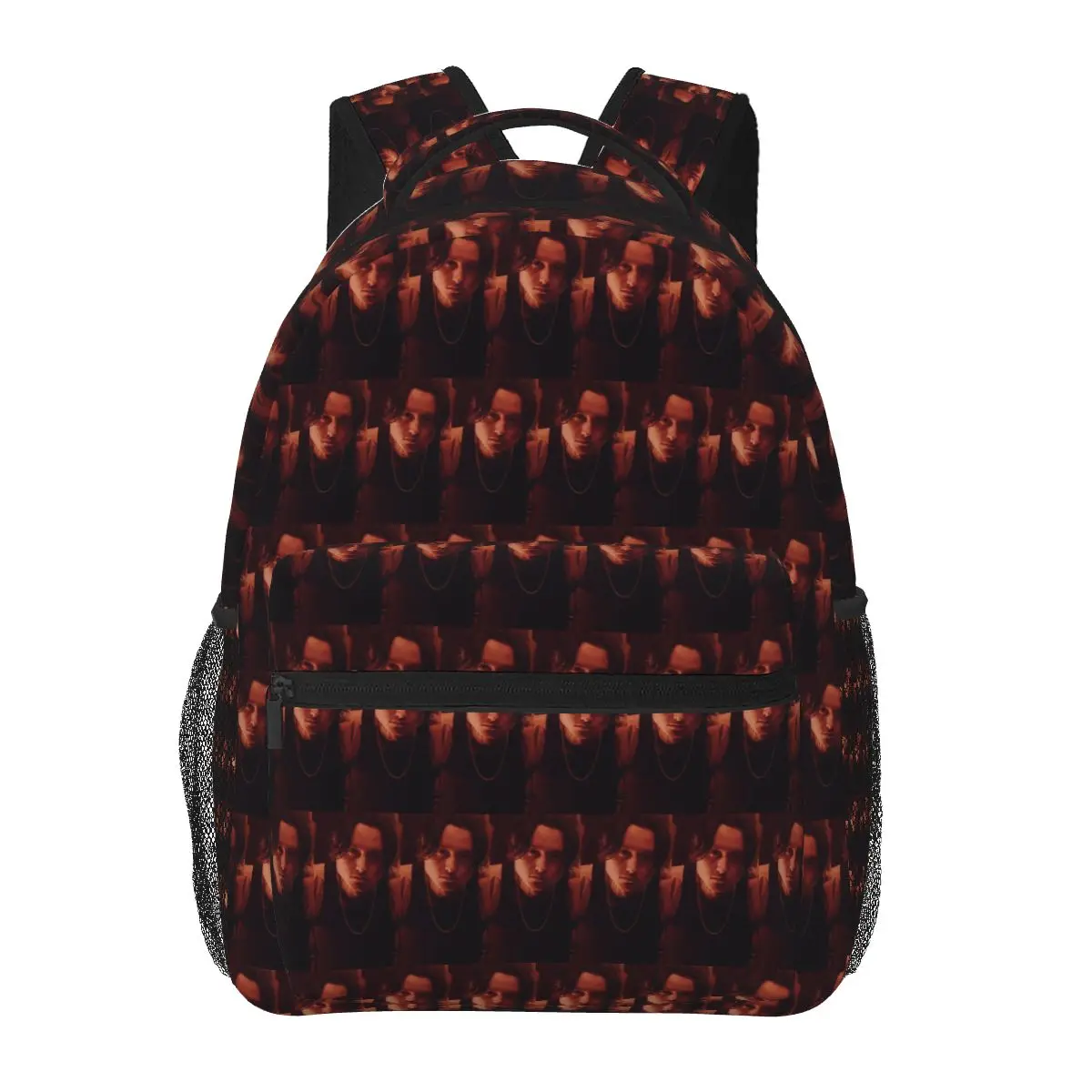 Bad Omens Noah Flannel Rock Music Student Backpack School Bag Hiking Travel Daypack for Men Women Fashion Bookbag Shoulder Bags