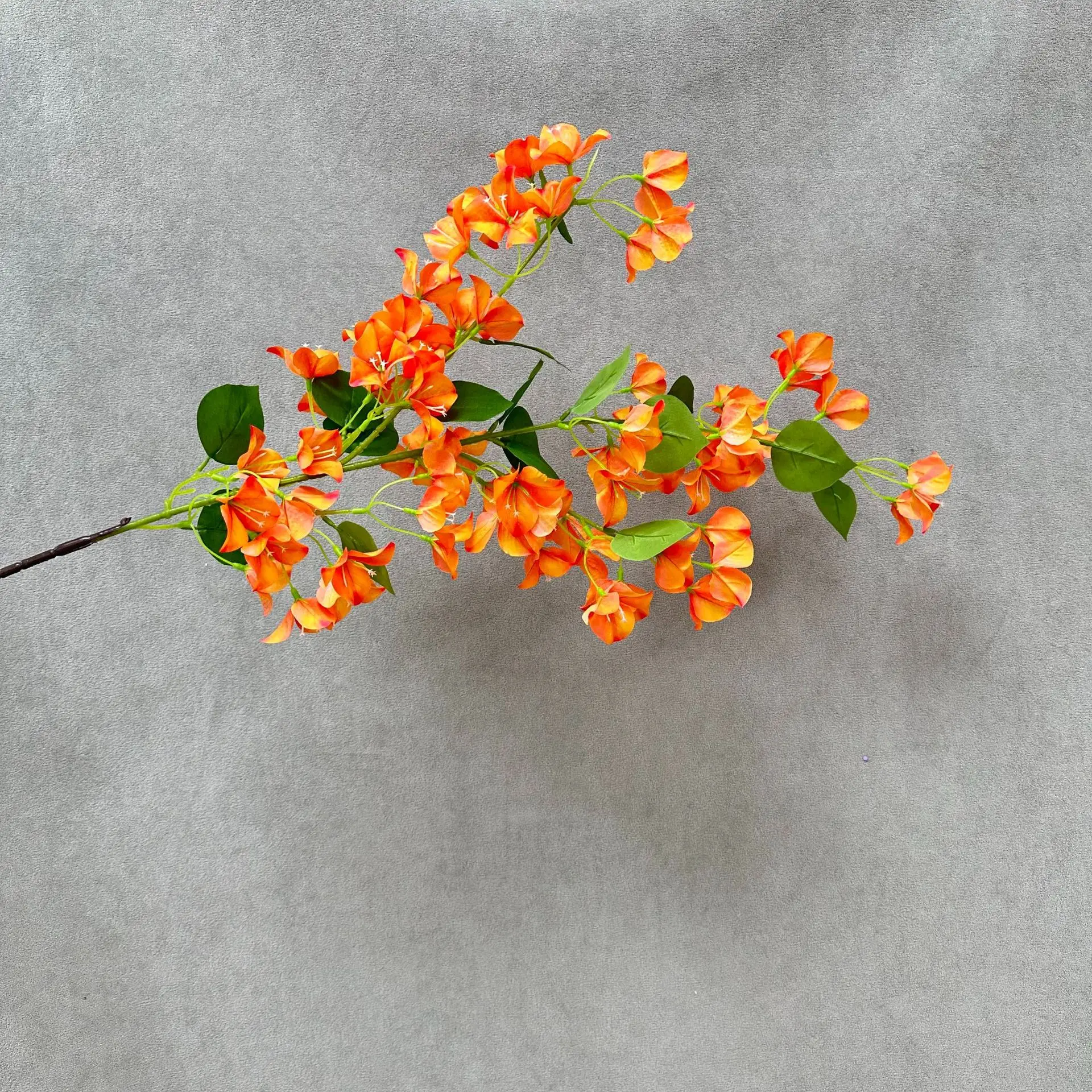 3 Stück Künstliche Lange Bougainvillea-Zweige Seidenblumen Hochzeits-Wanddekoration Blumenarrangement Wohnungsdekoration Zubehör – Detail 4