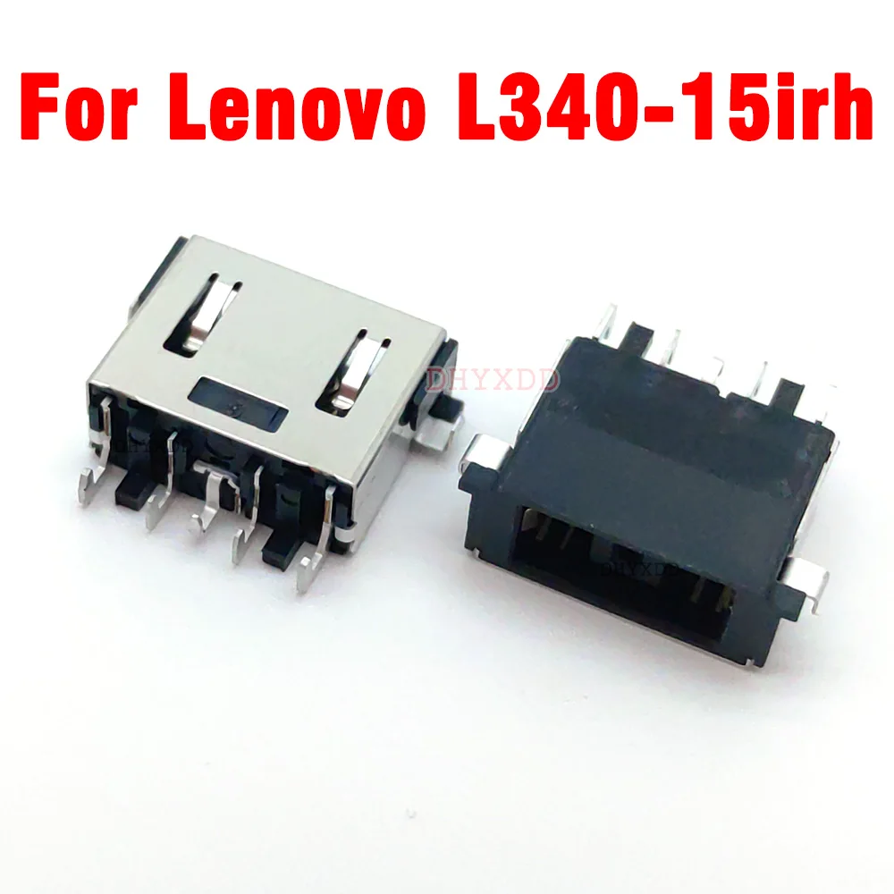 10PCS FOR LENOVO ThinkPad Yoga 260 20FD00/for LENOVO IdeaPad Gaming 3-15ARH05 82EY DC POWER JACK CHARGING PORT CONNECTOR