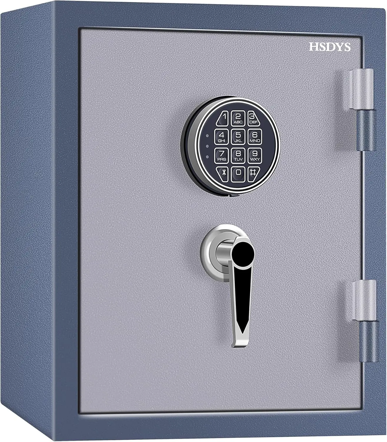 Firproof Safe Box 1.8 Cubic Feet,Security Safe With Digital Keypad and Key Lock, Home Safe Locker Box For Documents,Jewelry,Mone