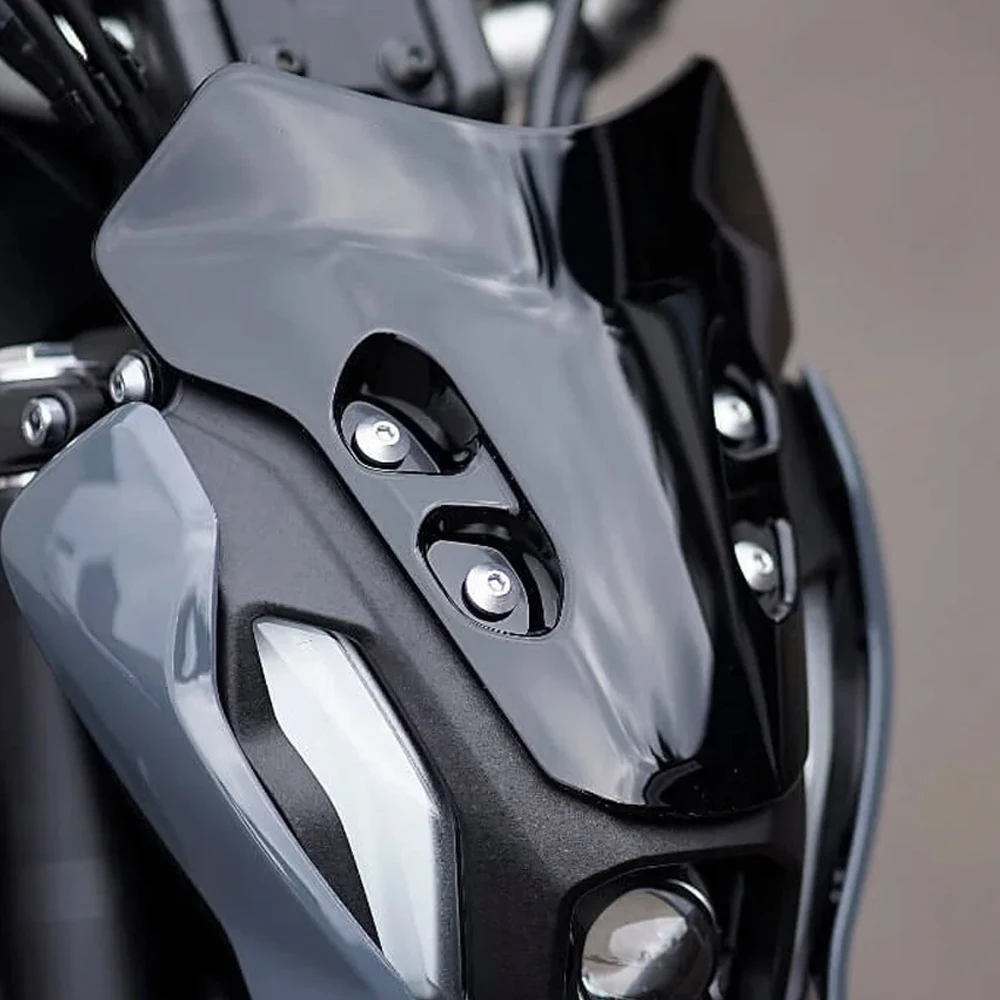 

Motorcycle For YAMAHA MT 07 mt07 mt 2024 2023 2022 2021 WindScreen Protector Wind Shield Double Bubble Windshield Deflector MT07