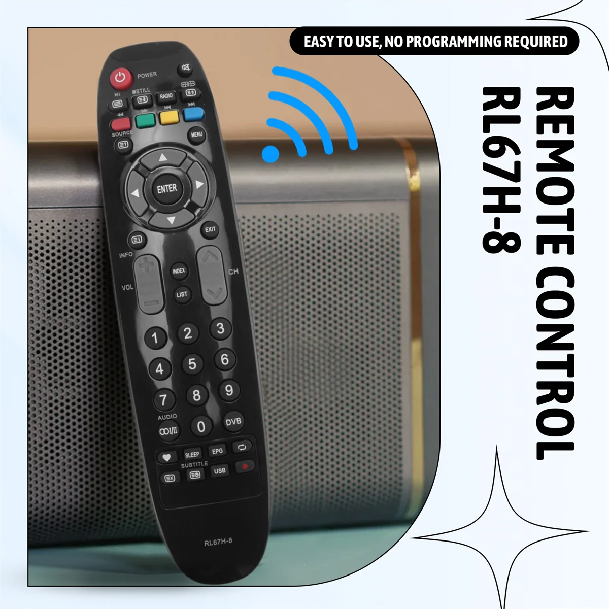 Модернизированный пульт дистанционного управления телевизором RL67H-8 для телевизора Changhong TV20A-C35 LC32HA3