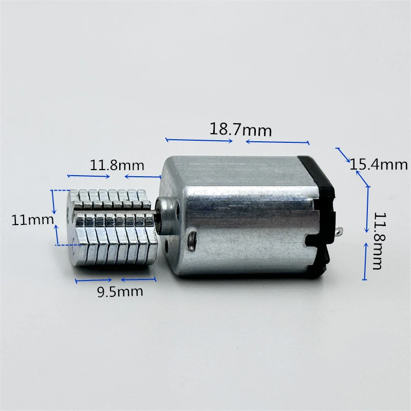 DC 3V 3.7V 4.2V 030 Vibration Motor Micro 15mm*12mm Vibrating Motor Eccentric Wheel Vibrator DIY Model Toy Adult Massager Feeder