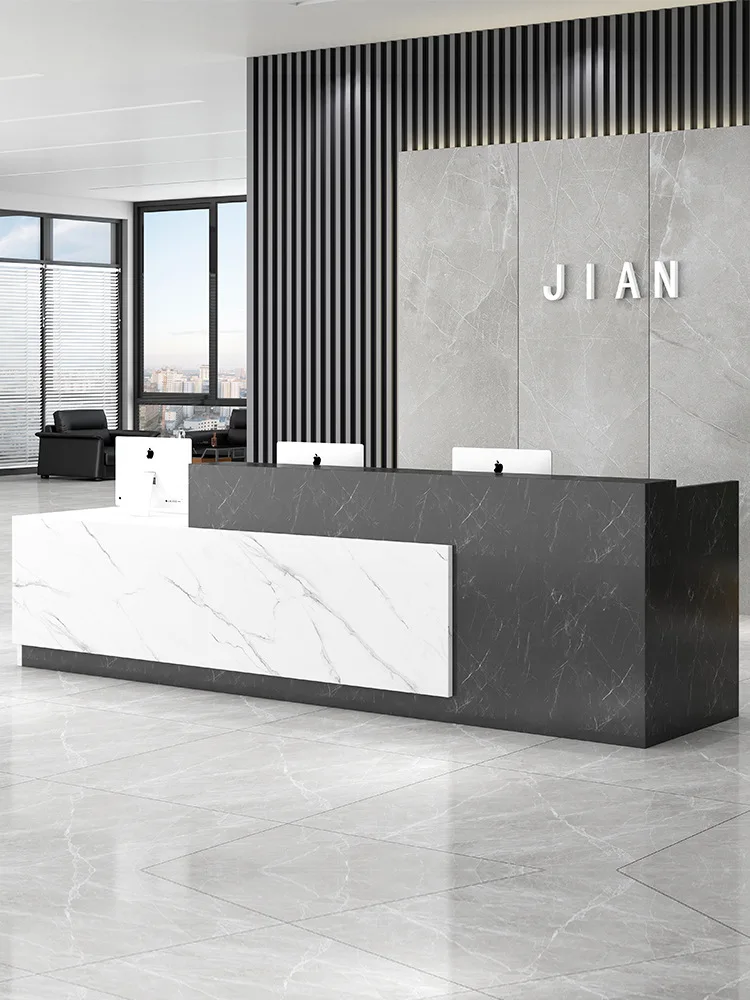 Front Desk Reception Desk Welcome Information Cashier Bar Office Front  Non-painte