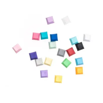 Nová 1U 1X nízký DSA profil PBT prázdná klávesnice mechanická klávesnice bez potisku čistě DSA zakázková DIY magnetická MX spínač krytky kláves 8 nejlepší prodej vlastní tisk kláves - №2