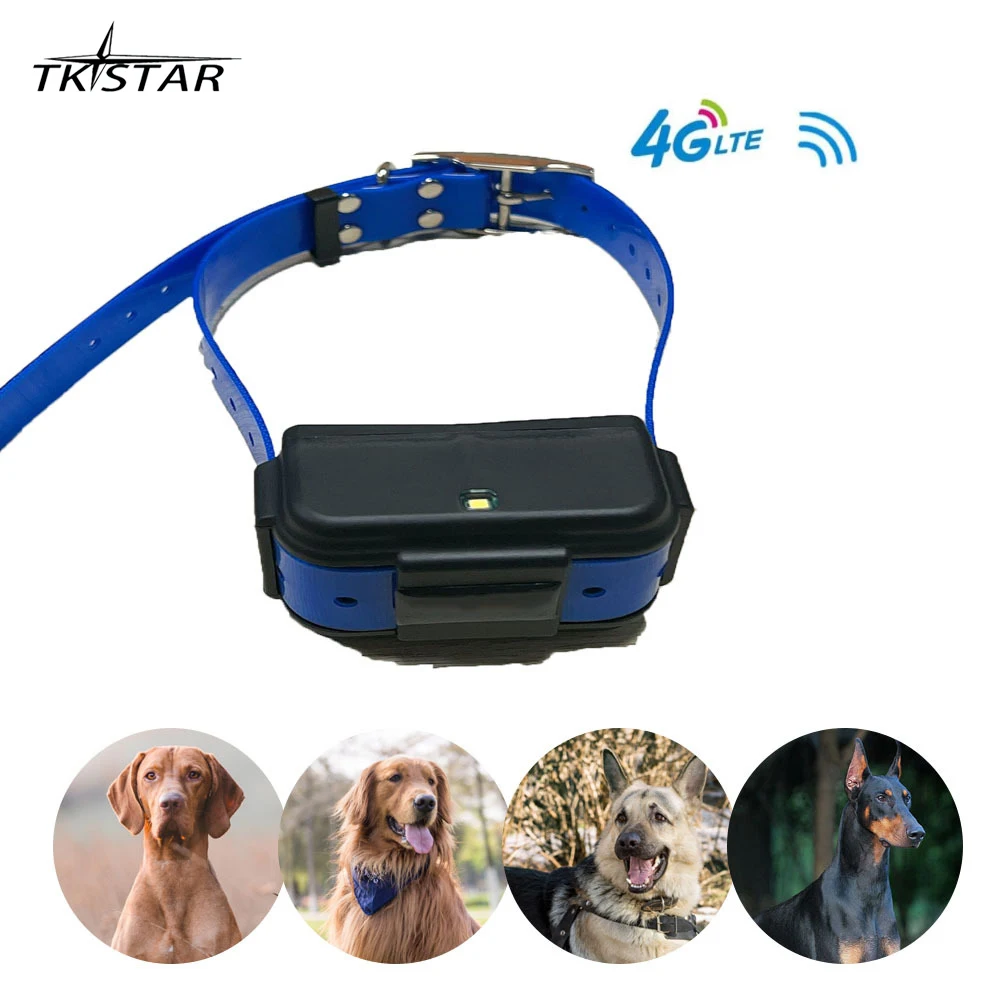 TK919 TKSTAR 4G GPS Tracker GPRS Locator for Animal Hound Dog 3000mAh Battery Waterproof Magnet Voice Monitor Free Web APP