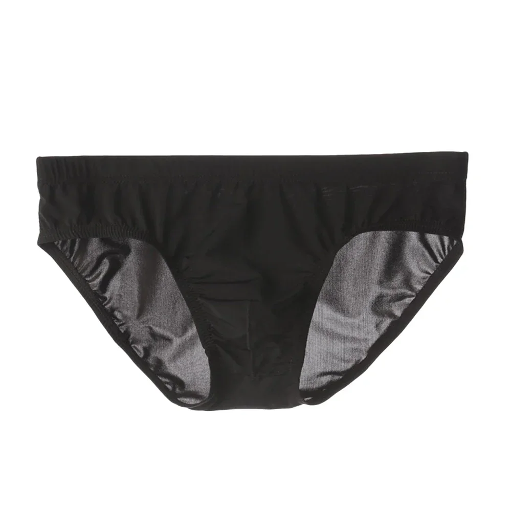 Slip taille basse translucide pour homme, sous-vêtement en poudres douces, culotte élastique, slip fin transparent, bikini transparent, lingerie 7.0