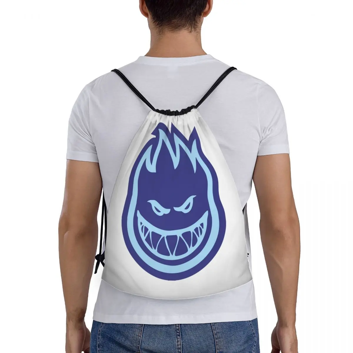 Spitfire Skate Backpacks Portable Drawstring Bags Sundries Bag Book Bags for Travel School