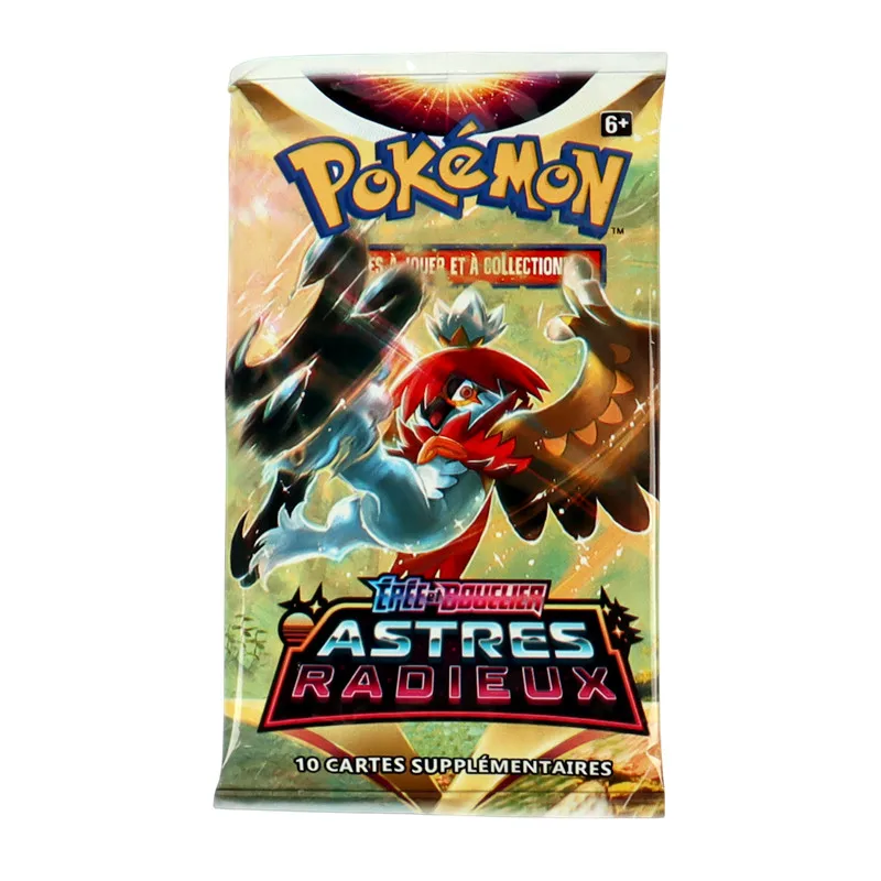 360Pcs French Pokemon Card Astral Radiance Booster Box Pokémon Français Trading Card Game Collection Cards Toy