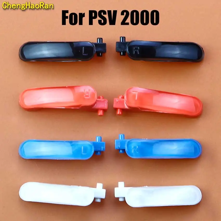 

ChengHaoRan 1 Set LR Buttons Key Replacement For PSV 2000 Left Right L R Trigger Button For PSV2000 Console