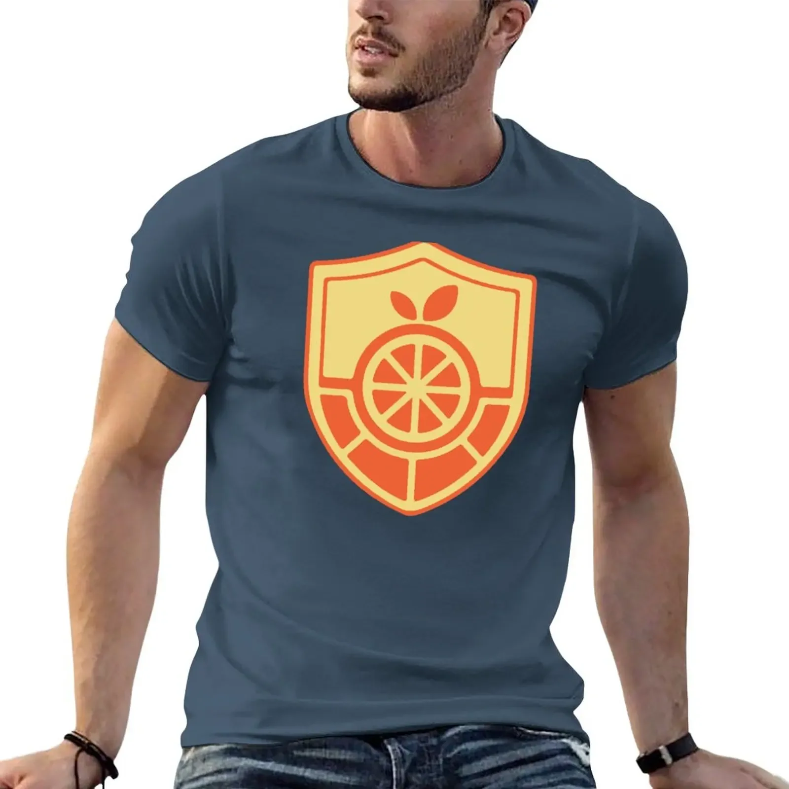 Naranja College T-Shirt aesthetic clothes summer tops Blouse men t shirt