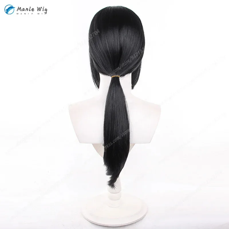 Uchiha Itachi أنيمي تأثيري 70 سنتيمتر الأسود APH وانغ ياو نيني الشعر مقاومة للحرارة بيروكات صناعية هالوين + غطاء شعر مستعار مجاني