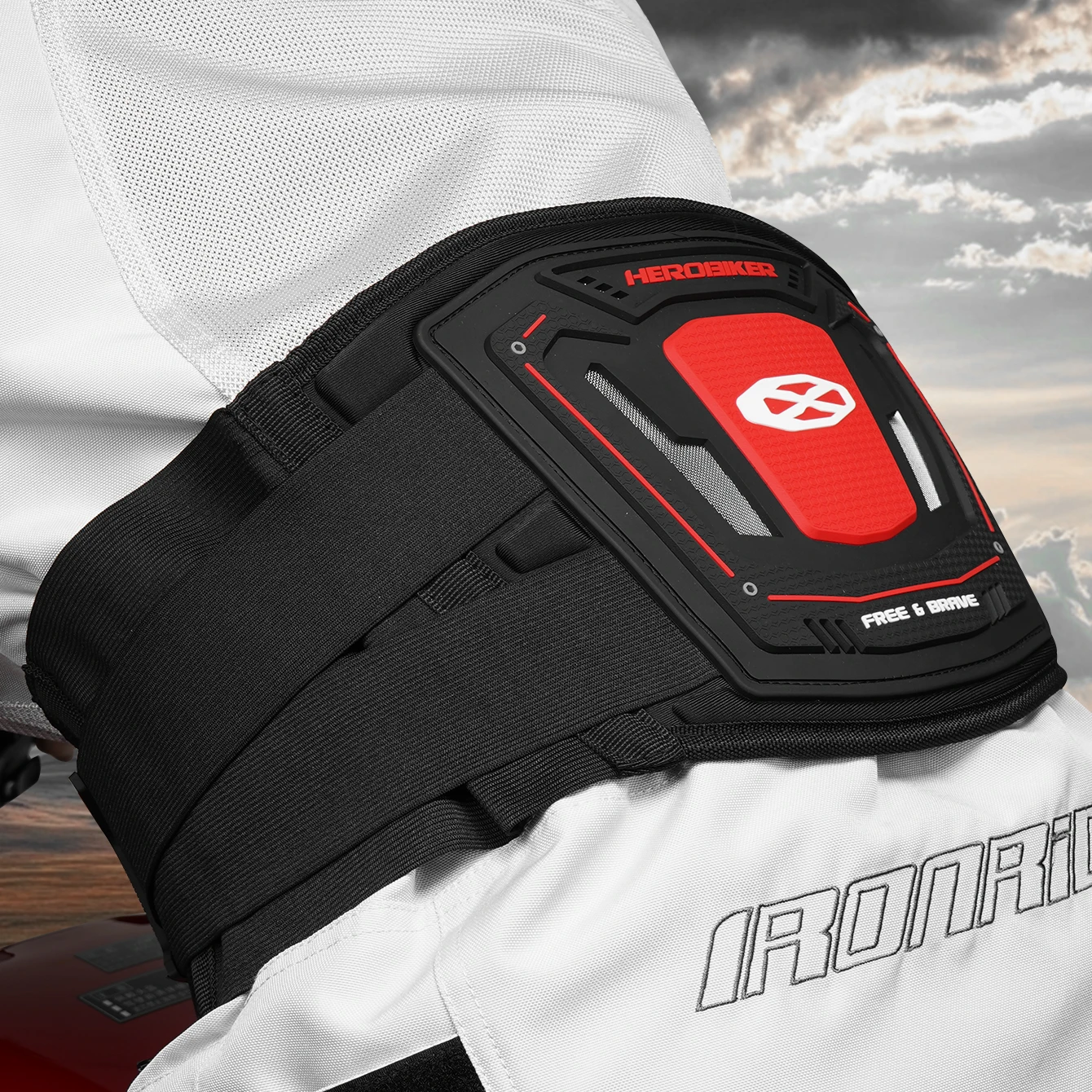 Motorcycle Riding Waist Protection Long-distance Riding Waist Belt Outdoor Sports Comfort Anti Fall Waist Protection