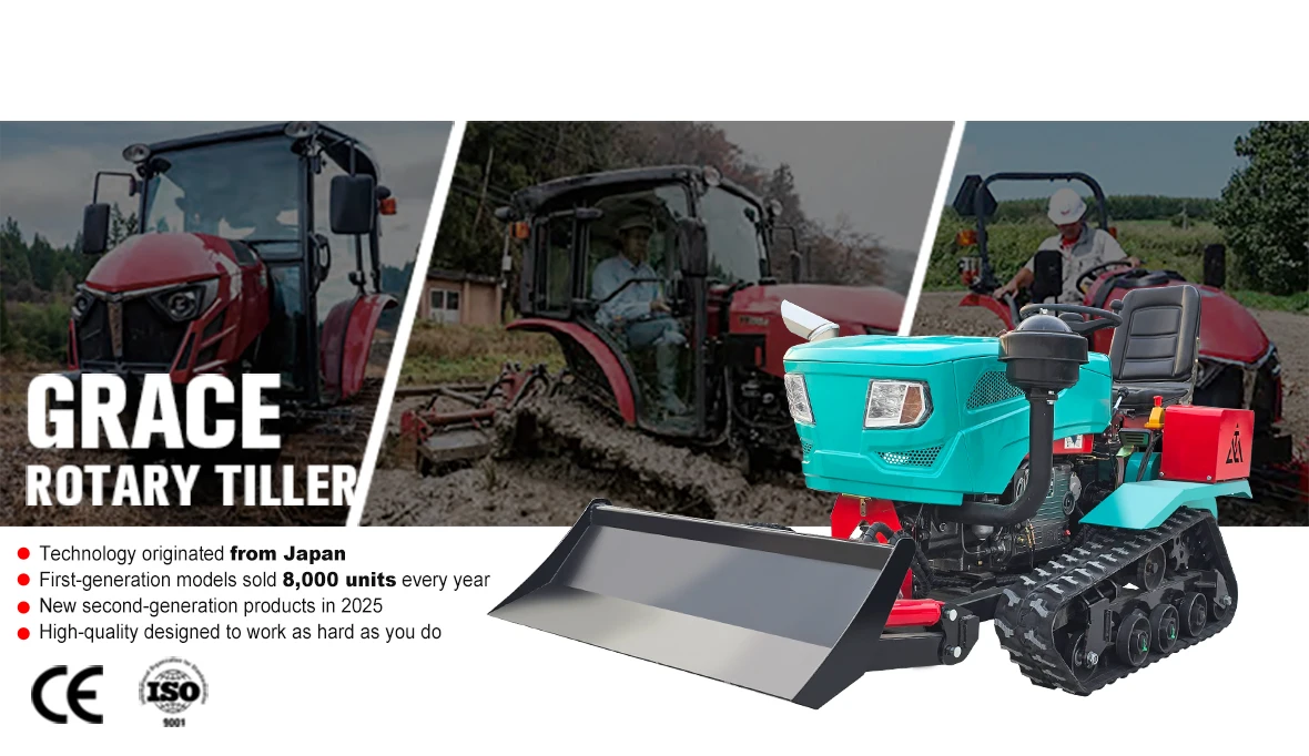 50 PS Mini-Raupenschlepper Multifunktionaler EPA-Zertifizierter Traktor für Landwirtschaftliche Nutzung Werksanpassung – Detail 2