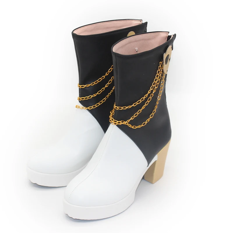 Mira Cosplay Schoenen KPop Game Demon Hunters Halloween Pole Play Accessoires Op maat voor vrouwen