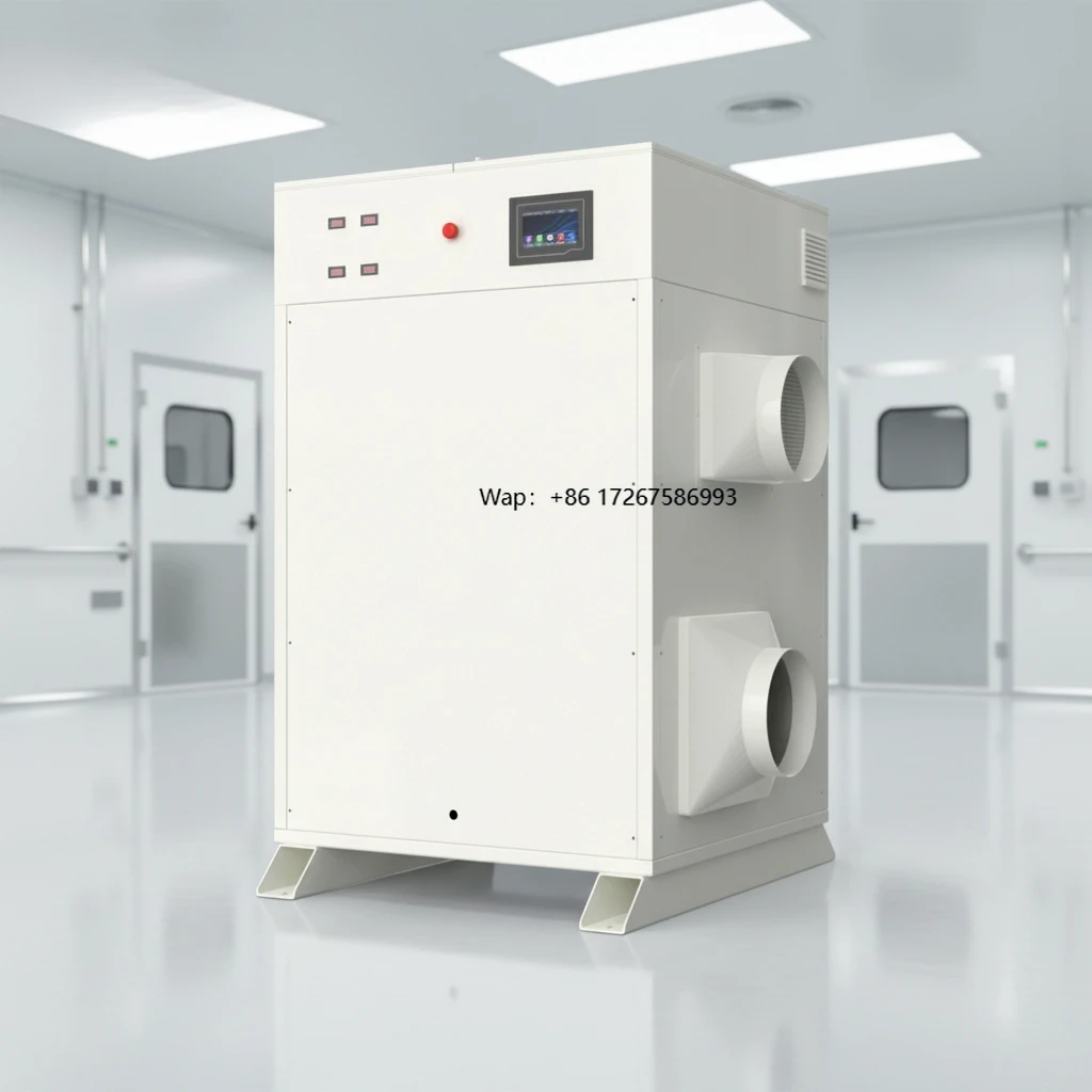 Energy Saving Industrial Desiccant Dehumidifier System for Pharmaceutical Facility and Cleanroom