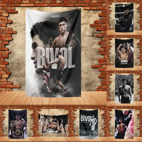 90X150피트 드미트리 비볼 복싱 파티 깃발 폴리에스터 인쇄 깃발 배너 태피스트리 정원 차고 장식 콘서트 깃발