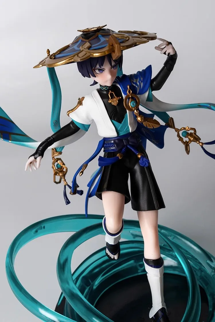 Genshin Impact Scaramouche Anime Figure Wanderer 24cm Gk Statue Yae Miko Xiao Figure Pvc Model Doll Collection Toy birthday Gift