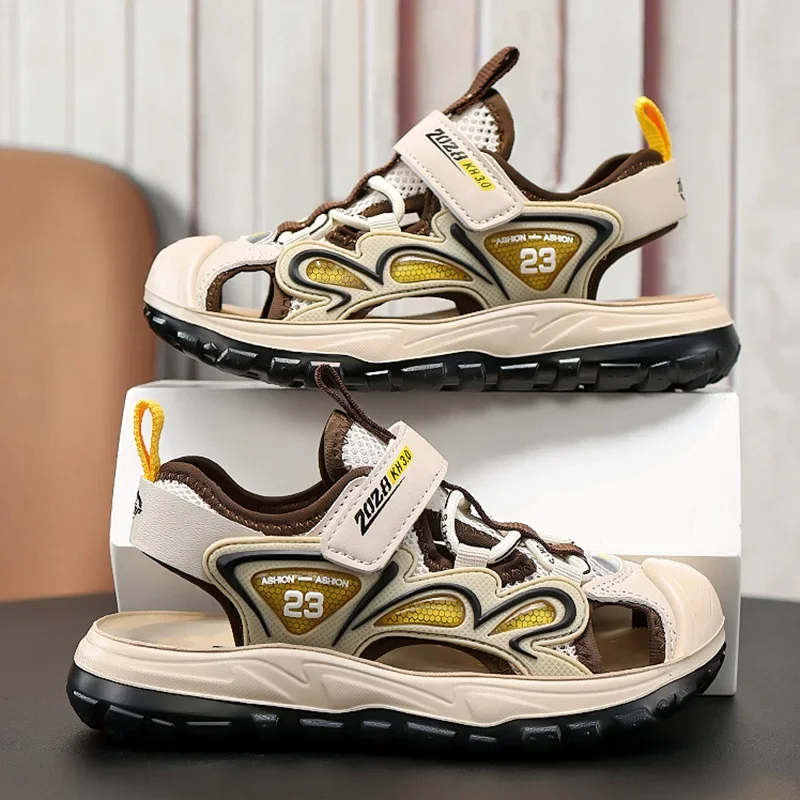 

Breathable Children Sport Sandals Summer Sandals for Boys Casual Beach Shoes Comfortable Soft Sole Kids Shoes Fashion Non-slip